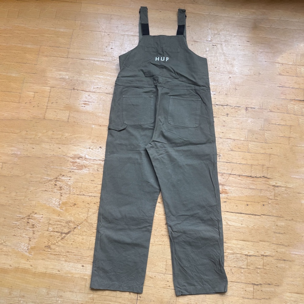 HUF Overalls Green Size L